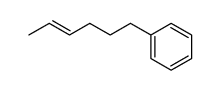 (E)-6-phenyl-2-hexene Structure