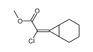 methyl 2-(7-bicyclo[4.1.0]heptanylidene)-2-chloroacetate结构式
