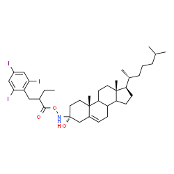 cholesteryl iopanoate structure