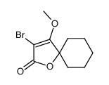 methyl 3-bromo-5,5-pentamethylenetetronate结构式