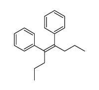 (Z)-4,5-diphenyl-4-octene Structure