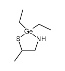 1-azanidylpropane-2-thiolate, diethylgermanium Structure