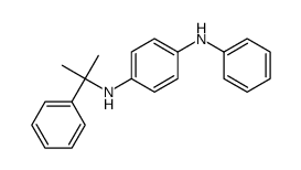 1-N-phenyl-4-N-(2-phenylpropan-2-yl)benzene-1,4-diamine结构式