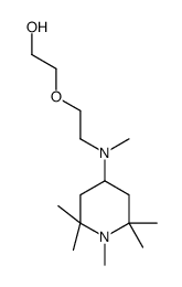 2-[2-[methyl-(1,2,2,6,6-pentamethylpiperidin-4-yl)amino]ethoxy]ethanol Structure