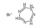 1H-1,2l4,4l4,6l4,3,5,7-tetrathiatriazepin-1-ium bromide Structure