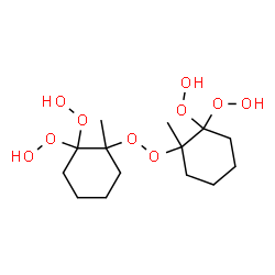 dioxybis(methylcyclohexylidene) hydroperoxide结构式