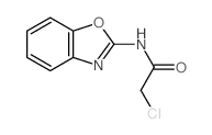 N-benzooxazol-2-yl-2-chloro-acetamide结构式