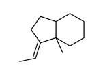 3-ethylidene-3a-methyl-2,4,5,6,7,7a-hexahydro-1H-indene Structure