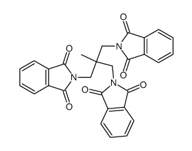 N,N',N''-(ethylidenetris(methyl))tris(phthalimide) Structure