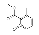 2-(Methoxycarbonyl)-3-Methylpyridine 1-oxide structure