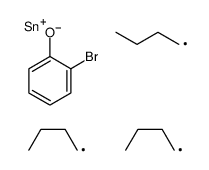 (2-bromophenoxy)-tributylstannane Structure