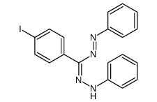 N'-anilino-4-iodo-N-phenyliminobenzenecarboximidamide Structure