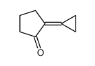 2-cyclopropylidenecyclopentan-1-one Structure