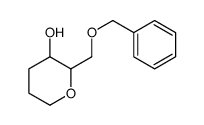 2-(phenylmethoxymethyl)oxan-3-ol结构式