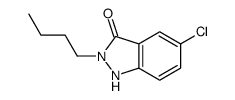 2-butyl-5-chloro-1H-indazol-3-one结构式