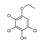 2,3,6-trichloro-4-ethoxyphenol结构式