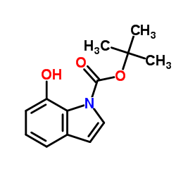 N-Boc-7-Hydroxyindole Structure