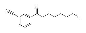 7-CHLORO-1-(3-CYANOPHENYL)-1-OXOHEPTANE structure