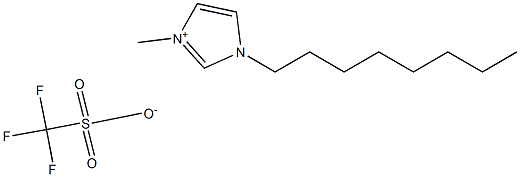 1-octyl-3-MethyliMidazoliuM trifluoroMethanesulfonate structure