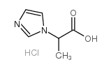 2-imidazol-1-yl-propionic acid structure