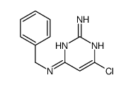 N-(2-AMINO-6-CHLORO-4-PYRIMIDINYL)-N-BENZYLAMINE structure