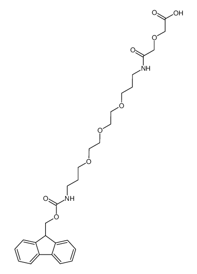 Fmoc-PEGO-OH Structure