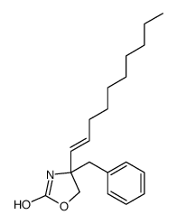 (4R)-4-benzyl-4-dec-1-enyl-1,3-oxazolidin-2-one Structure