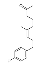 9-(4-fluorophenyl)-6-methylnon-6-en-2-one结构式