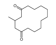 3-methylcyclotetradecane-1,5-dione结构式