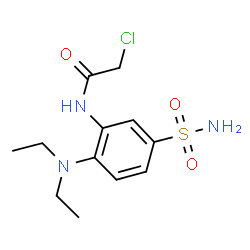 N-[5-(aminosulfonyl)-2-(diethylamino)phenyl]-2-chloroacetamide Structure