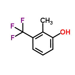 2-甲基-3-(三氟甲基)苯酚结构式