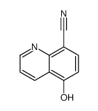 5-Hydroxyquinoline-8-carbonitrile Structure