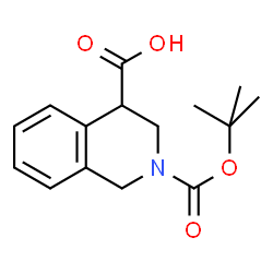 2-[(TERT-BUTOXY)CARBONYL]-1,2,3,4-TETRAHYDROISOQUINOLINE-4-CARBOXYLIC ACID picture