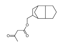 (Octahydro-4,7-methano-1H-inden-5-yl)methyl acetoacetate Structure