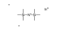 [[dimethylindiganyl(trimethylsilyl)amino]-dimethylsilyl]methane结构式