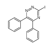 3-iodo-5,6-diphenyl-1,2,4-triazine Structure