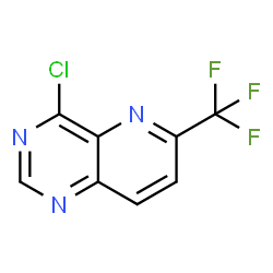 4-Chloro-6-(trifluoromethyl)pyrido[3,2-d]pyrimidine Structure