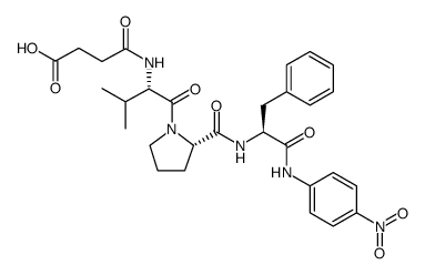 Suc-Val-Pro-Phe-pNA Structure