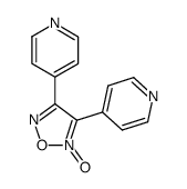 4,4'-(1-oxy-furazan-3,4-diyl)-bis-pyridine Structure