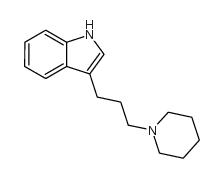 3-(3-piperidin-1-ylpropyl)-1H-indole Structure