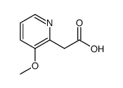 2-(3-methoxypyridin-2-yl)acetic acid结构式