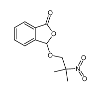3-(β-nitro-isobutoxy)-phthalide Structure