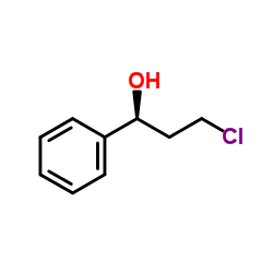 (S)-3-Chloro-1-phenyl-1-propanol structure