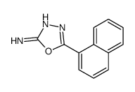 5-naphthalen-1-yl-1,3,4-oxadiazol-2-amine Structure