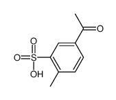 5-acetyl-2-methylbenzenesulfonic acid结构式
