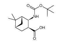 (1R,2R,3S,5R)-(2-TERT-BUTOXYCARBONYLAMINO)-6,6-DIMETHYLBICYCLO[3.1.1]HEPTAN-3-CARBOXYLIC ACID picture