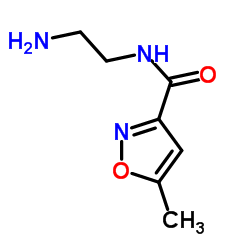 3-Isoxazolecarboxamide,N-(2-aminoethyl)-5-methyl-(9CI)结构式