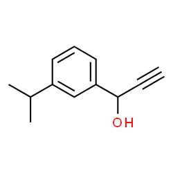 Benzyl alcohol, alpha-ethynyl-m-isopropyl- (6CI)结构式