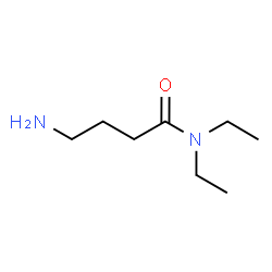Butanamide, 4-amino-N,N-diethyl-结构式