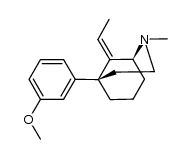 5-(m-methoxyphenyl)-9-ethylidene-2-methylmorphan Structure